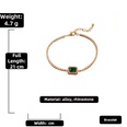 Retro inlaid rhinestone adjustable geometric bracelet wholesale jewelry Nihaojewelrypicture21