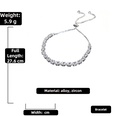 Fashion zircon geometric adjustable bracelet wholesale jewelry Nihaojewelrypicture21