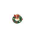 Serie de Navidad Pap Noel corona rbol calcetines goteo broche al por mayor Nihaojewelrypicture17