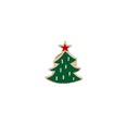 Serie de Navidad Pap Noel corona rbol calcetines goteo broche al por mayor Nihaojewelrypicture20