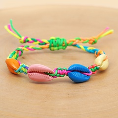 ethnic style hit color shell splicing bracelet wholesale nihaojewelry