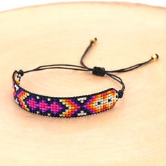 Ethnic Style Handmade Contrasting Color Beaded Bracelet Wholesale Nihaojewelry