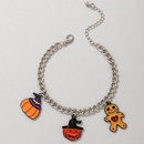 Halloween fun wizard hat pumpkin lantern ghost doll pendant bracelet wholesale nihaojewelrypicture9