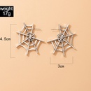 Halloween spider web geometric earrings wholesale jewelry Nihaojewelrypicture13