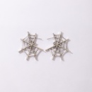 Halloween spider web geometric earrings wholesale jewelry Nihaojewelrypicture14