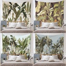 Tropischer Dschungel grne Pflanze Wandteppich Home Schlafzimmer Dekoration Grohandel Nihaojewelrypicture12