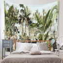 Tropischer Dschungel grne Pflanze Wandteppich Home Schlafzimmer Dekoration Grohandel Nihaojewelrypicture13