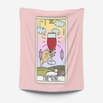 Mode neue rosa Tarotkarte Wanddekoration Hintergrund Tuch Tapisserie Grohandel nihaojewelrypicture37