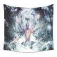 India Buddha Yoga printing hanging cloth tapestry wholesale Nihaojewelrypicture23