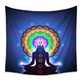 Inde Bouddha Yoga impression tapisserie en tissu suspendu en gros Nihaojewelrypicture25