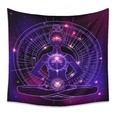 India Buddha Yoga printing hanging cloth tapestry wholesale Nihaojewelrypicture43