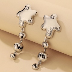 fashion inlaid rhinestone star irregular earrings wholesale Nihaojewelry