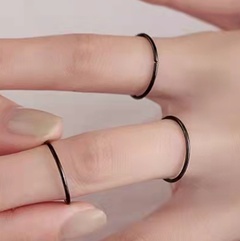 Japanisches vegetarisches Ring-Set Ring Damenmode Persönlichkeit ins kalte Windschwanz ring Öffnung verstellbarer Zeigefinger-Gelenk ring