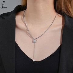 Butterfly Necklace Women's Light Luxury Ins Niche Design Clavicle Chain 2021new Internet Celebrity Necklace Accessories Temperament