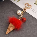fashion ice cream cone resin keychain wholesale Nihaojewelrypicture23
