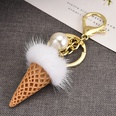 fashion ice cream cone resin keychain wholesale Nihaojewelrypicture26
