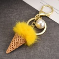 fashion ice cream cone resin keychain wholesale Nihaojewelrypicture27