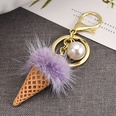 fashion ice cream cone resin keychain wholesale Nihaojewelrypicture31
