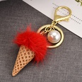 fashion ice cream cone resin keychain wholesale Nihaojewelrypicture32