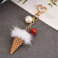 fashion ice cream cone resin keychain wholesale Nihaojewelrypicture33