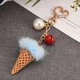 fashion ice cream cone resin keychain wholesale Nihaojewelrypicture37