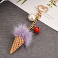 fashion ice cream cone resin keychain wholesale Nihaojewelrypicture38