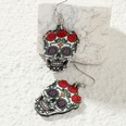 Halloween spider skull ghost bat earrings wholesale Nihaojewelrypicture27