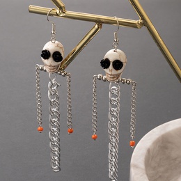 creative jewelry Halloween skull earringspicture11