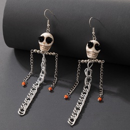 creative jewelry Halloween skull earringspicture12
