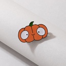 Europische und amerikanische grenzberschreitende neue kreative Schmuck Halloween orange Krbis Brosche Augenbroschepicture12