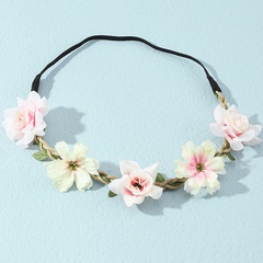cute flower wreath headband wholesale Nihaojewelry