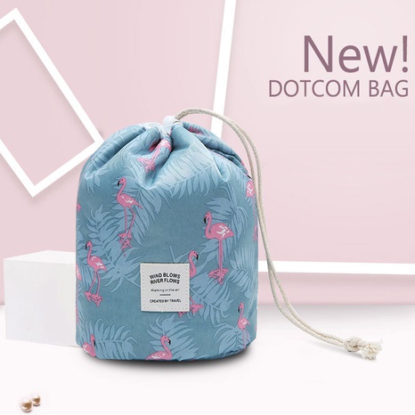 fashion printing large capacity portable drawstring cosmetic bag wholesale Nihaojewelry's discount tags