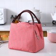 fashion stripe portable picnic lunch insulation bag wholesale Nihaojewelrypicture13