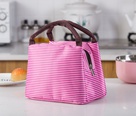 fashion stripe portable picnic lunch insulation bag wholesale Nihaojewelrypicture14