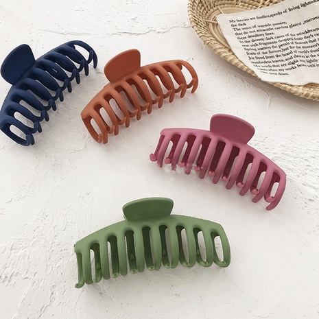large shower hair catch clip hairpin makeup clip headdress Korea large size top clip hair accessories wholesale NHOF217386's discount tags