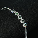 Full Diamond Snowflake Bracelet Fashion Design Sensation Claw Chain Snowflake Braceletpicture11