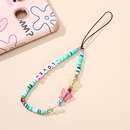 New creative diy letter butterfly mobile phone lanyard antilost evil eye wrist lanyard bag mobile phone chain ropepicture13