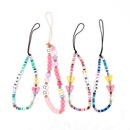 New creative diy letter butterfly mobile phone lanyard antilost evil eye wrist lanyard bag mobile phone chain ropepicture14