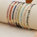 Simple bohemian ethnic style agate natural stone bracelet Miyuki rice bead woven beaded small braceletpicture21