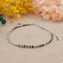 Simple bohemian ethnic style agate natural stone bracelet Miyuki rice bead woven beaded small braceletpicture23
