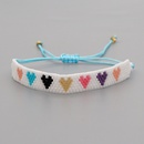 handwoven beaded colorful love ethnic jewelry Miyuki rice bead braceletpicture9