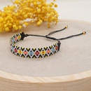 autumn and winter bohemian ethnic style geometric handmade beaded Miyuki rice bead braceletpicture13