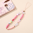 New creative diy letter butterfly mobile phone lanyard antilost evil eye wrist lanyard bag mobile phone chain ropepicture16