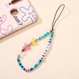 New creative diy letter butterfly mobile phone lanyard antilost evil eye wrist lanyard bag mobile phone chain ropepicture20
