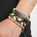 wholesale personality woven multilayer hemp rope bracelet bracelet simple diy 4piece leather braceletpicture8