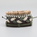 wholesale personality woven multilayer hemp rope bracelet bracelet simple diy 4piece leather braceletpicture10