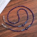 Turkey blue eyes mask chain hanging neck glasses chain mask rope hanging chain necklace glass bead chainpicture7
