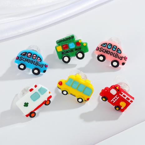 cross-border personalized vehicles luminous ring creative cartoon children's toy index finger ring car ring NHGO434413's discount tags