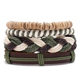 wholesale personality woven multilayer hemp rope bracelet bracelet simple diy 4piece leather braceletpicture12