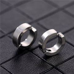 European and American simple ear clips fashion titanium steel men and women without pierced ear buckles